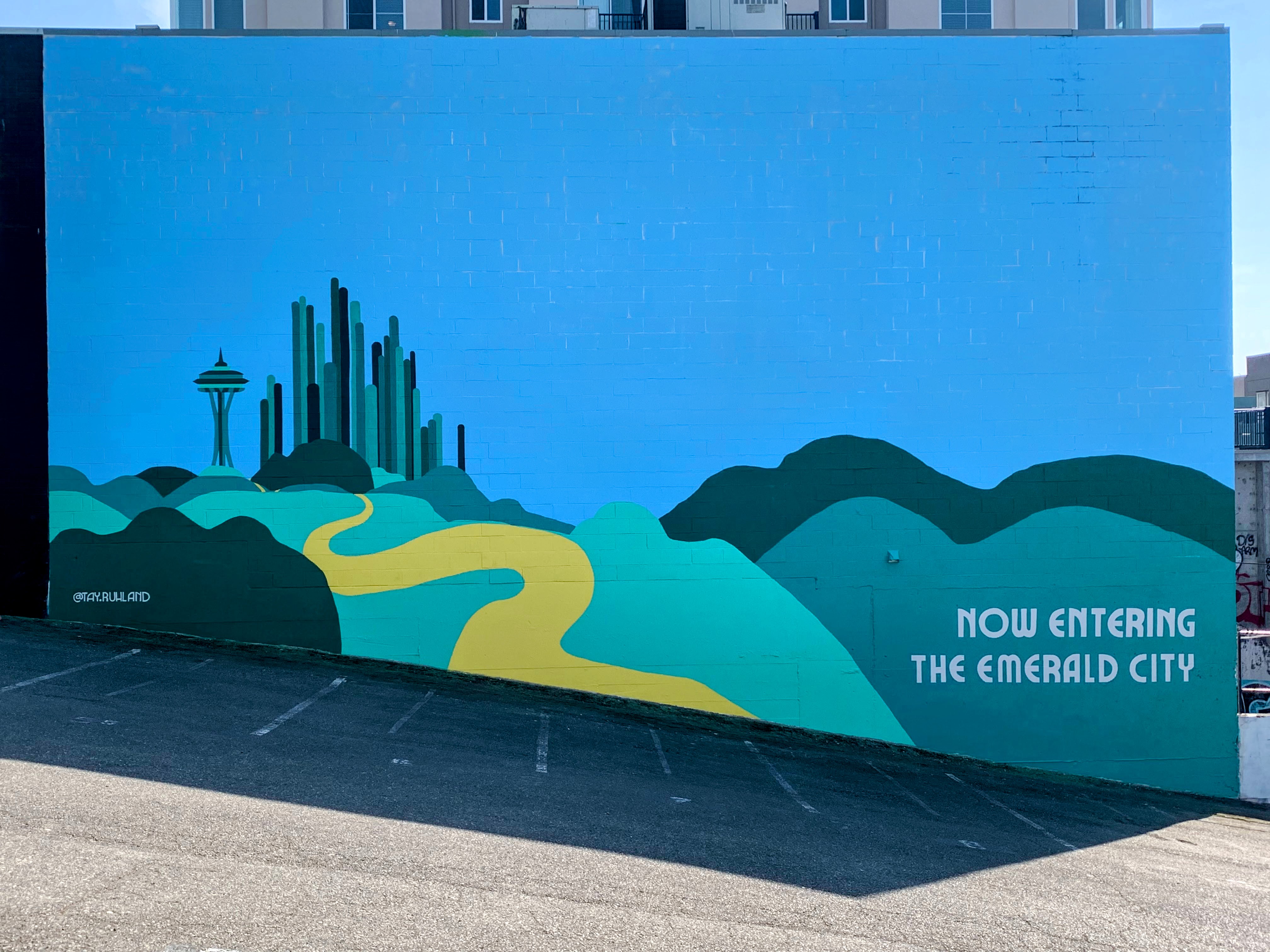 Emerald City Mural
