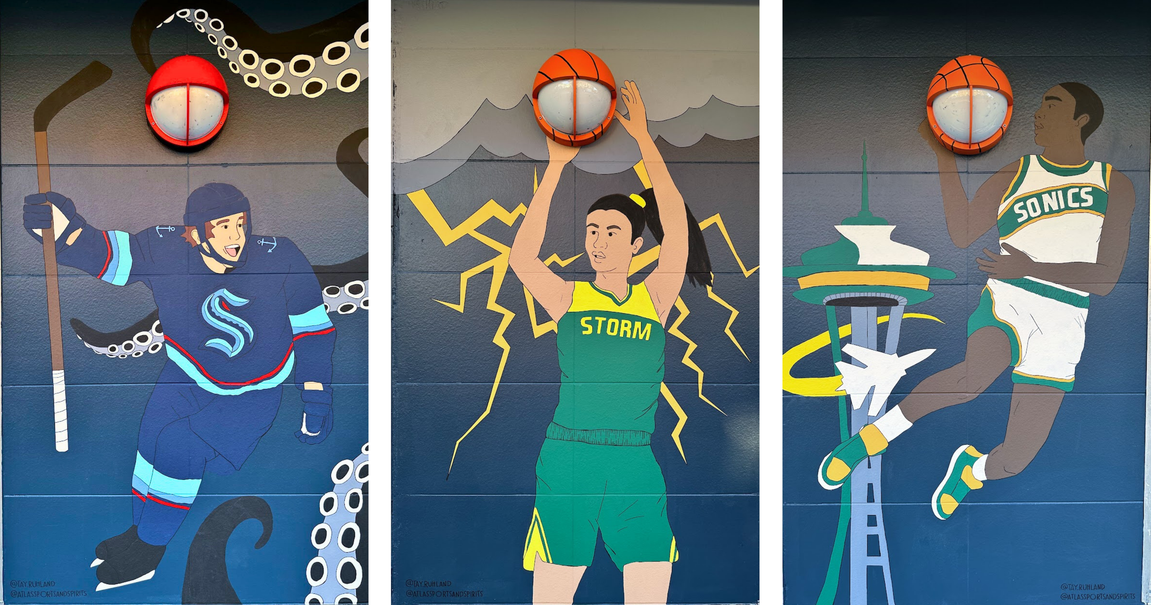 Sports Mural